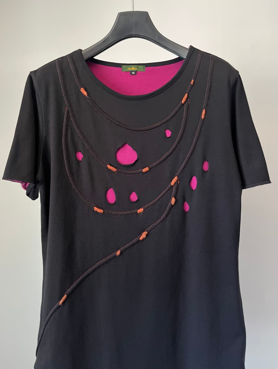 Obelisk Asymmetry Double Face Cutsew 상품이미지7
