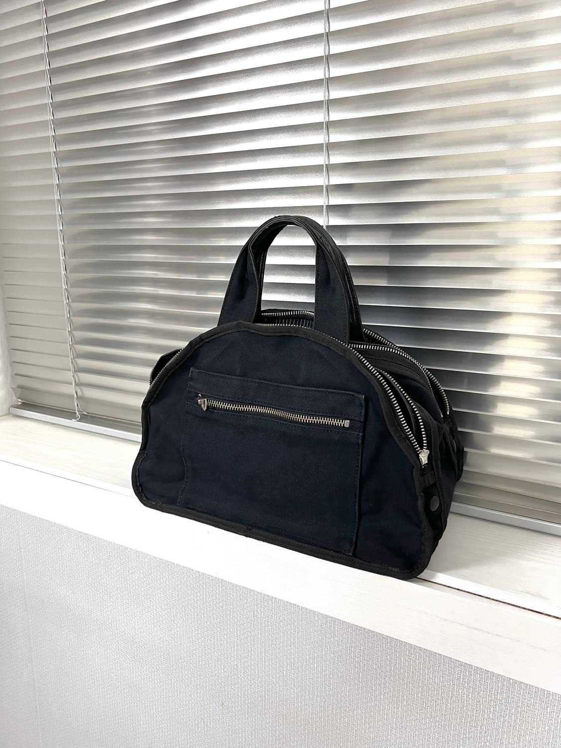 PORTER-TOTE BAG M (Washed Stripe Black) 상품이미지8