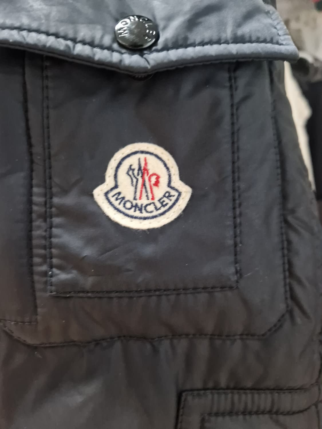 정품 몽클레어 아프톤 롱패딩 다크네이비 판매합니다. 상품이미지5
