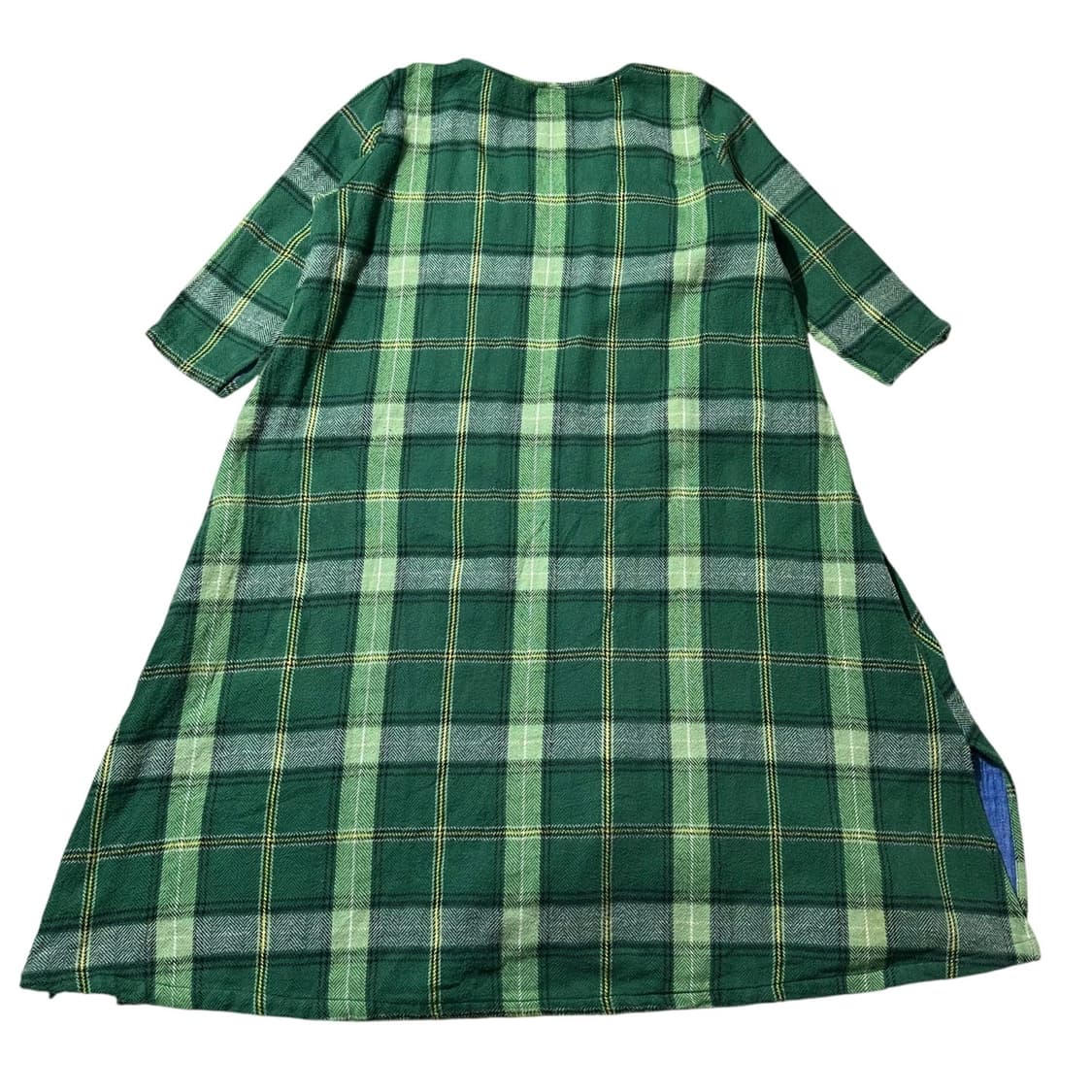 캐피탈 플란넬 체크 원피스 상품이미지2