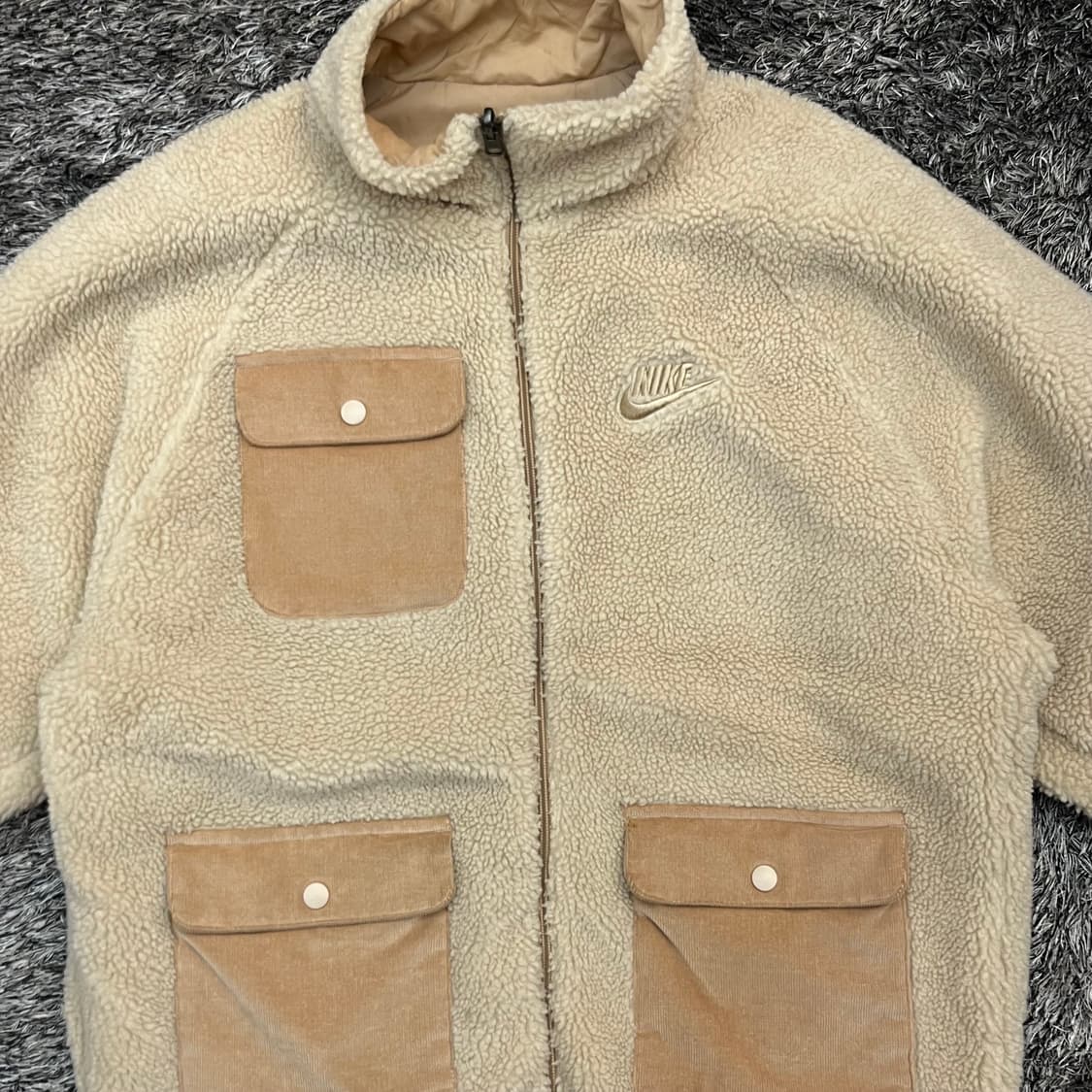 나이키 남성 리버시블 후리스 자켓 (XL) 상품이미지2