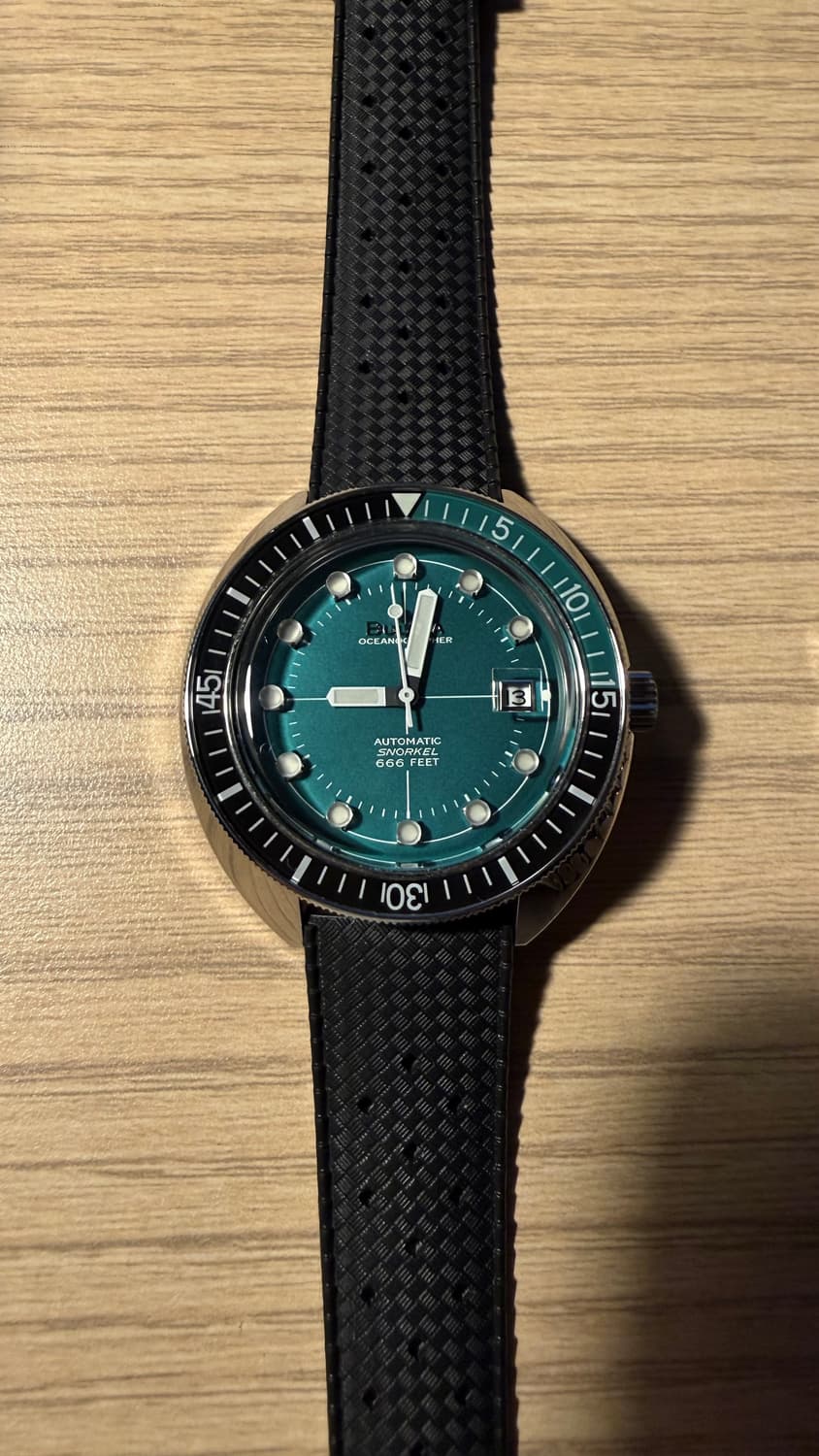 부로바 오셔노그래퍼 데빌 다이버 녹판 상품이미지2