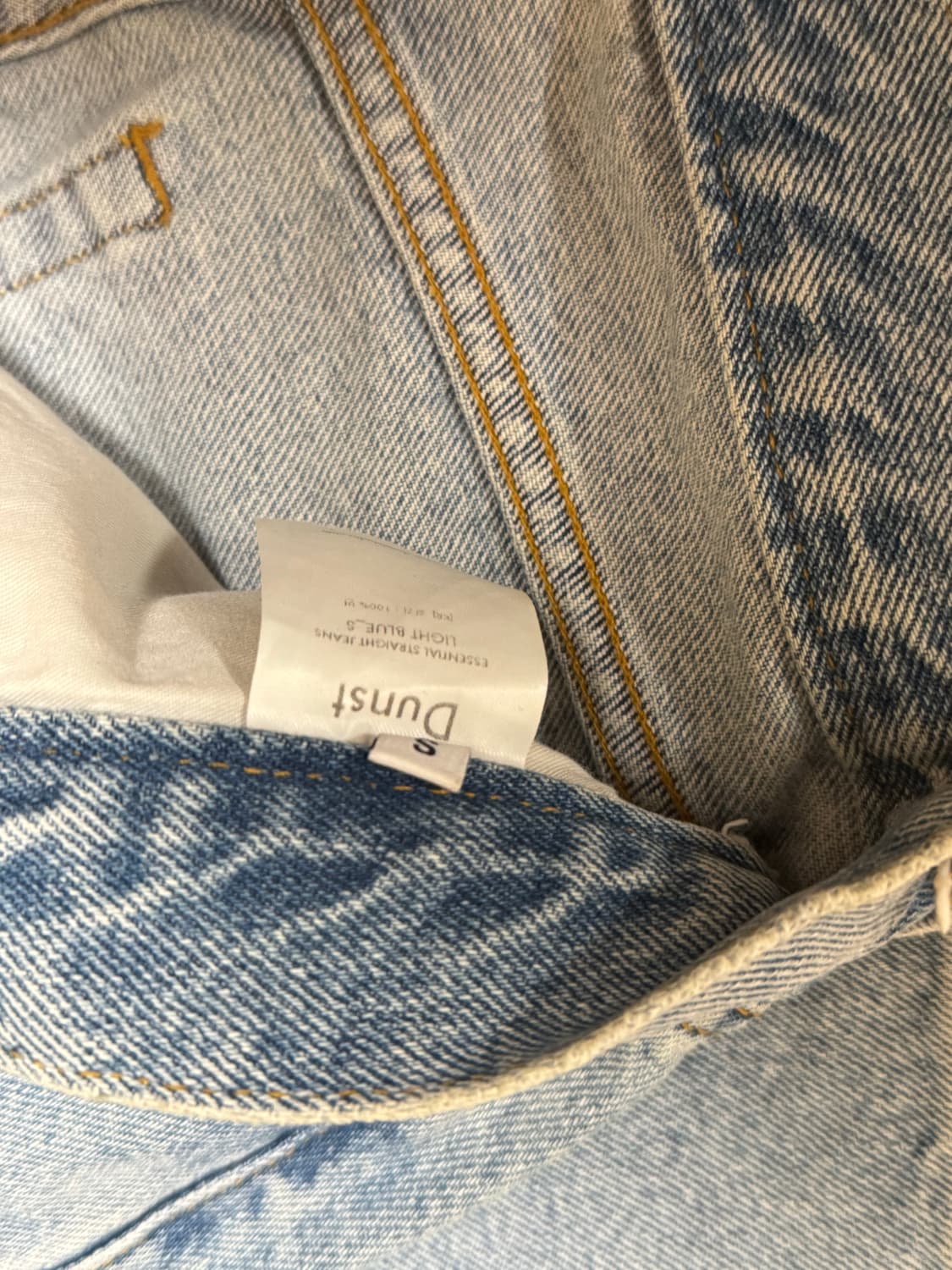 던스트 에센셜 스트레이트진 라이트블루(s) 상품이미지6