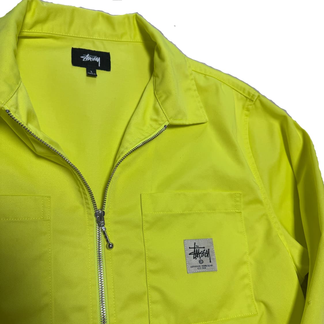스투시 (stussy) 워크 셔츠 집업 상품이미지2