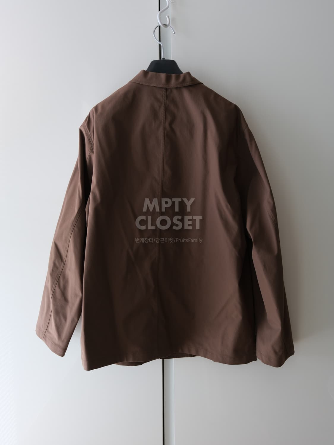 [XL,L] 유니클로C 25ss 워크자켓&팬츠 셋업 34brown 상품이미지4