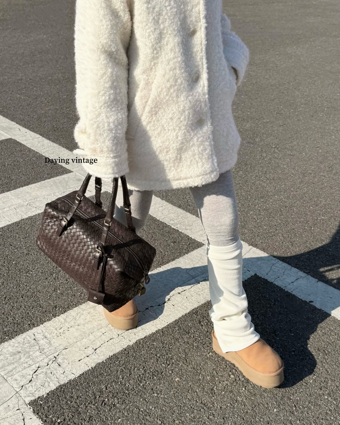 보테가 베네타 인트레치아토 보스턴백 상품이미지2