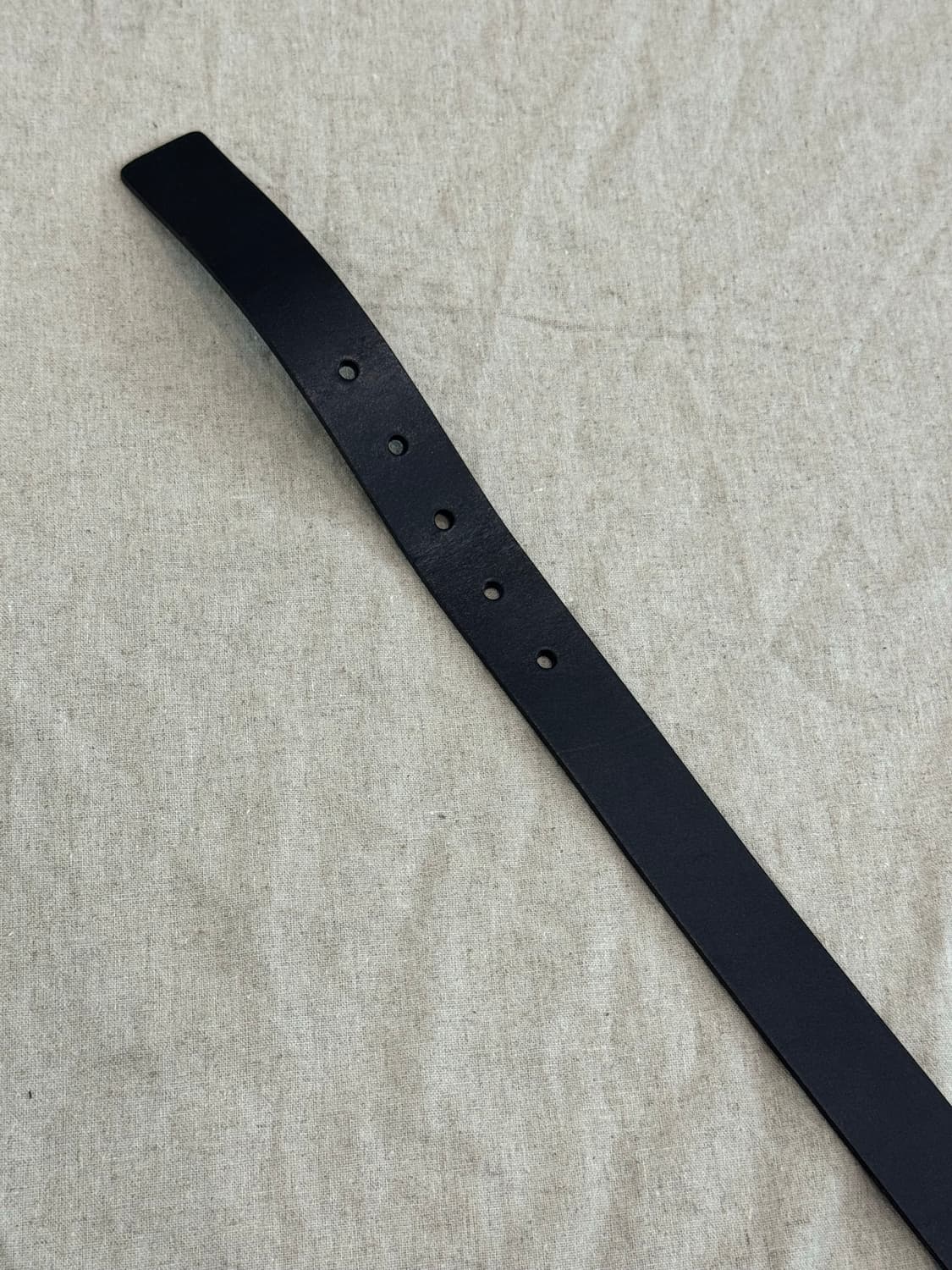 요지야마모토 레더 벨트 상품이미지5