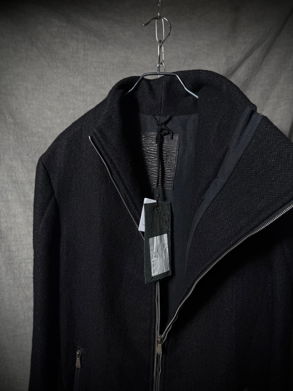 10sei0otto Asymmetric Double Zip Coat  상품이미지5