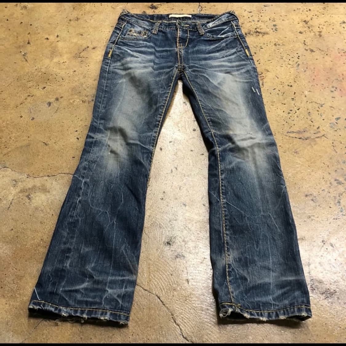 에비수 부츠컷 데님팬츠 상품이미지2