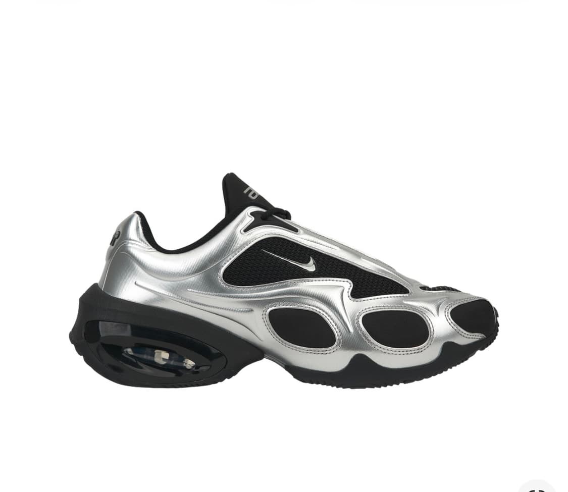 나이키 에어맥스 뮤즈 블랙 앤 메탈릭 실버 상품이미지2