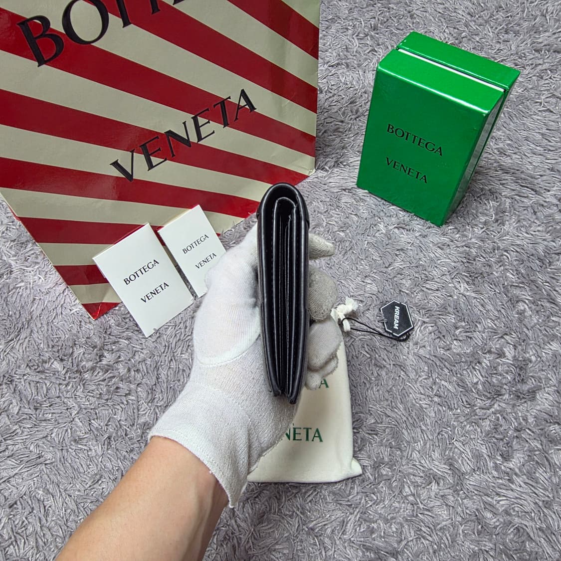 {클로젯}[Os][24ss신형]보테가베네타 맥시 인트레치아토 반지갑 상품이미지7