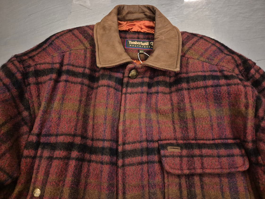 90s 팀버랜드 울 헌팅 자켓 상품이미지4