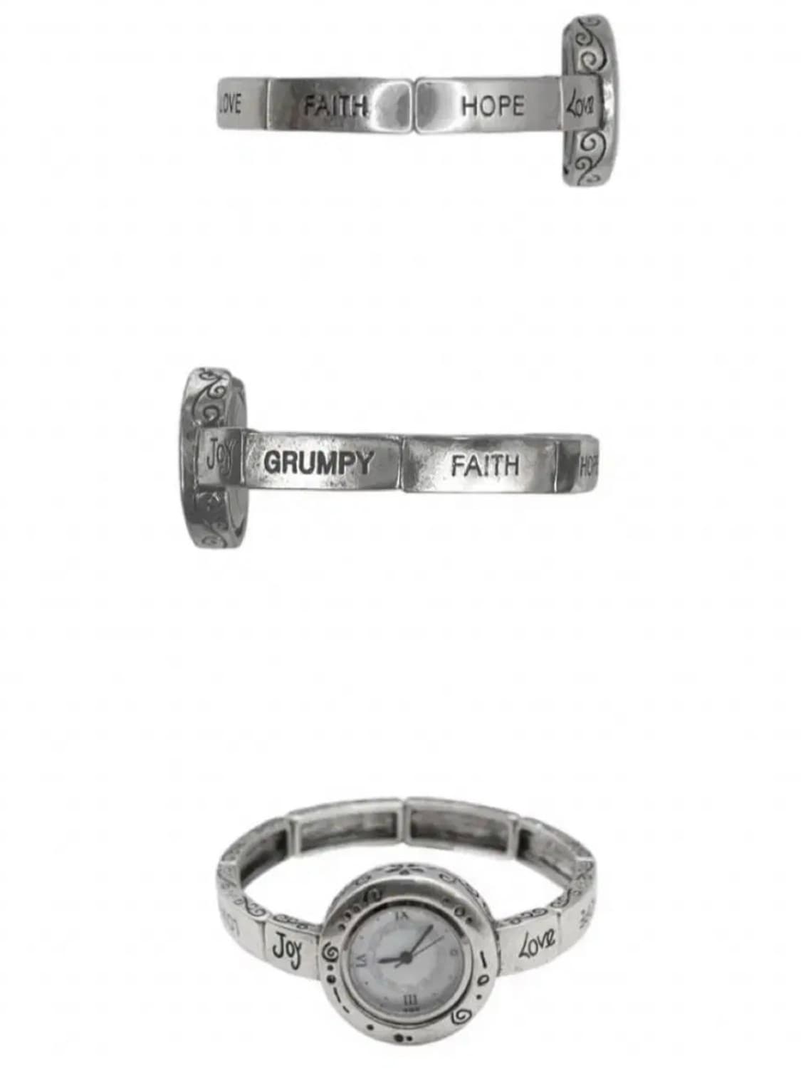 그럼피 스터프 shabby spiral letter watch 상품이미지2