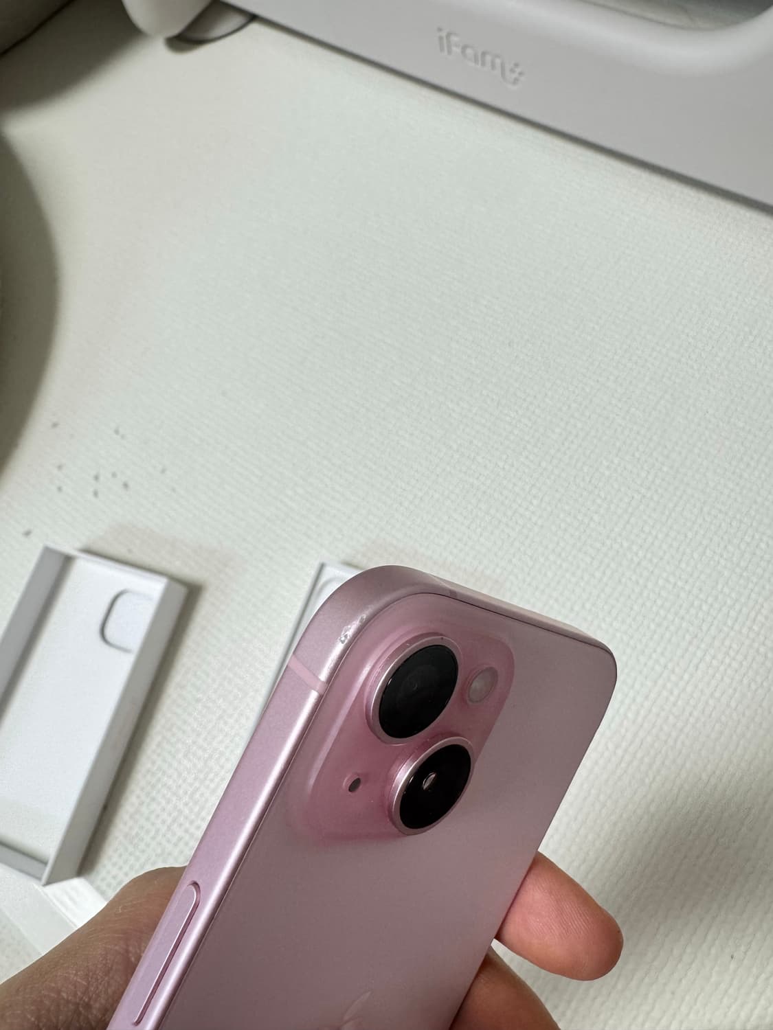 아이폰15 256GB 핑크 상품이미지4