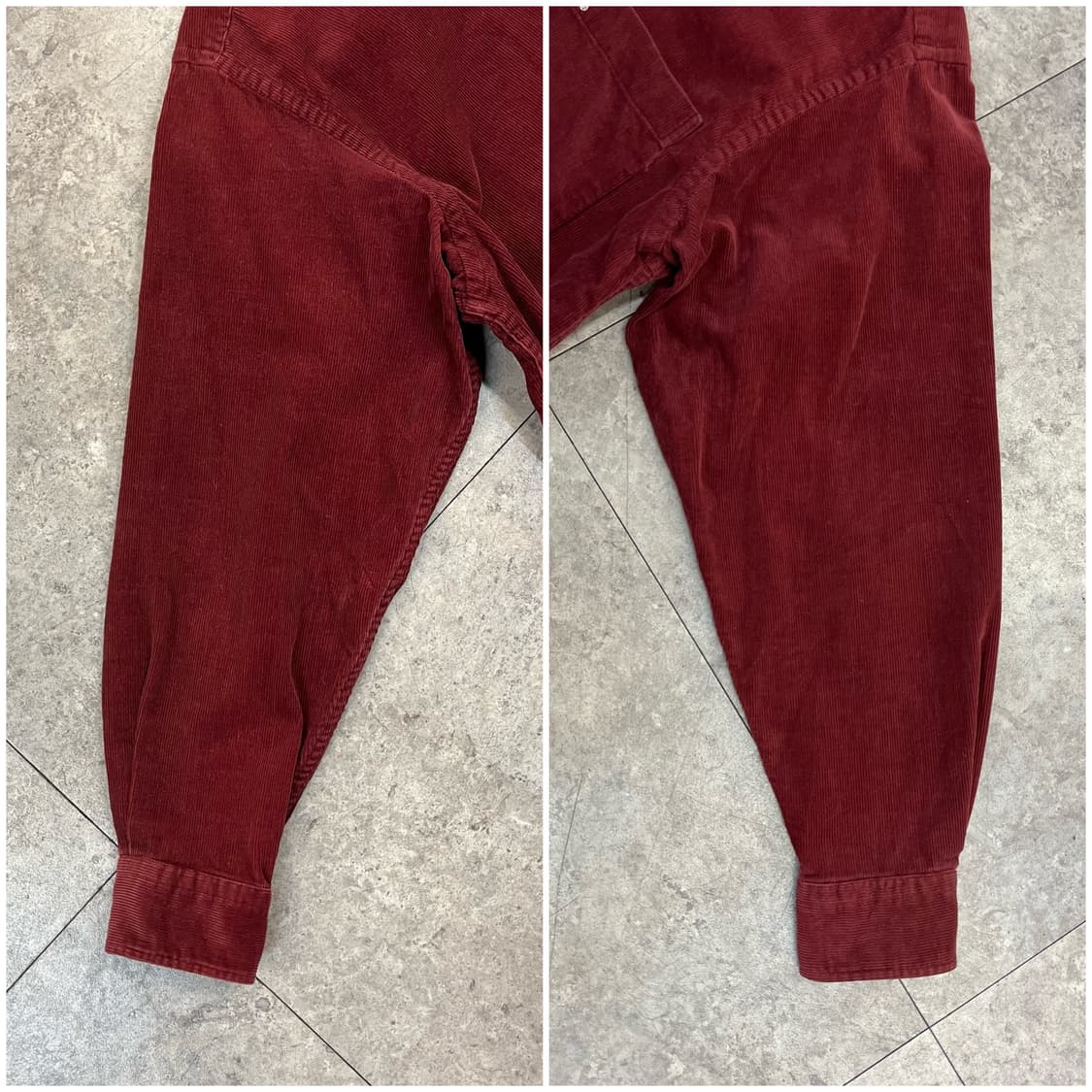 빈폴 코듀로이 셔츠 버건디 95 #csz2729  상품이미지5