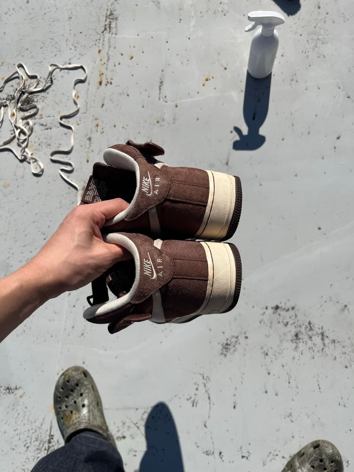 나이키 에어포스 미드 초콜렛 초콜릿 상품이미지6