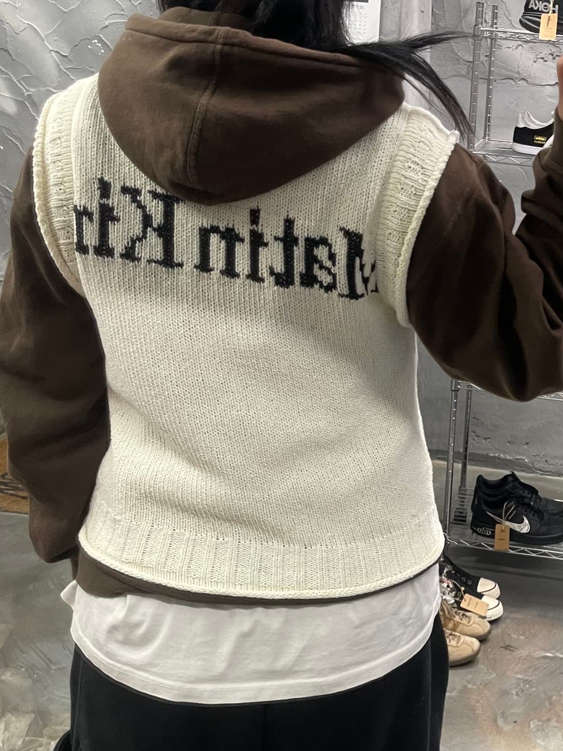 마뗑킴 스펠포인트 니트조끼 상품이미지9