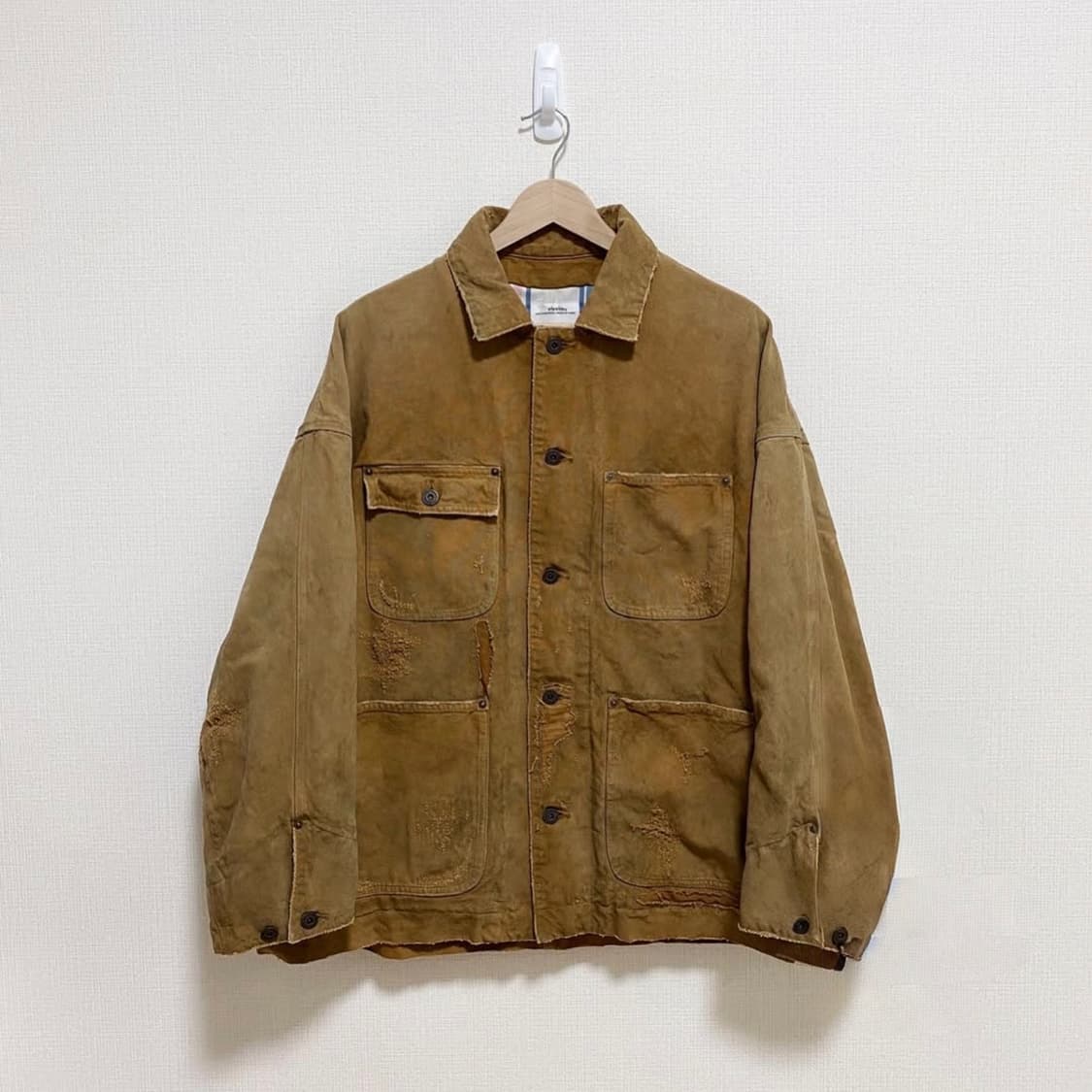 22ss MACRAY COVERALL CRASH 상품이미지1