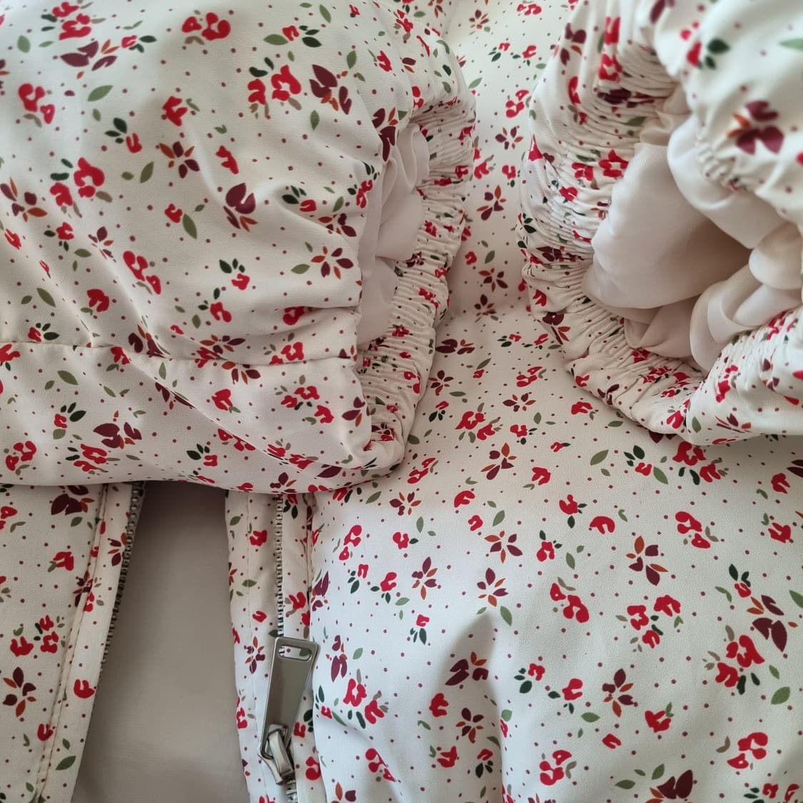 LAP 랩 꽃무늬 크롭 숏패딩 푸퍼자켓 상품이미지9