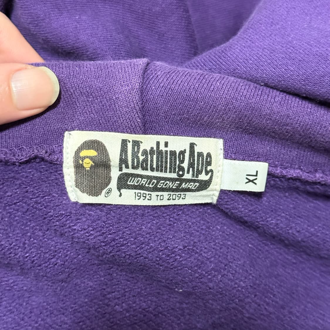 정품 베이프 하프 반카모 녹계 샤크 풀 집업 후디 상품이미지6