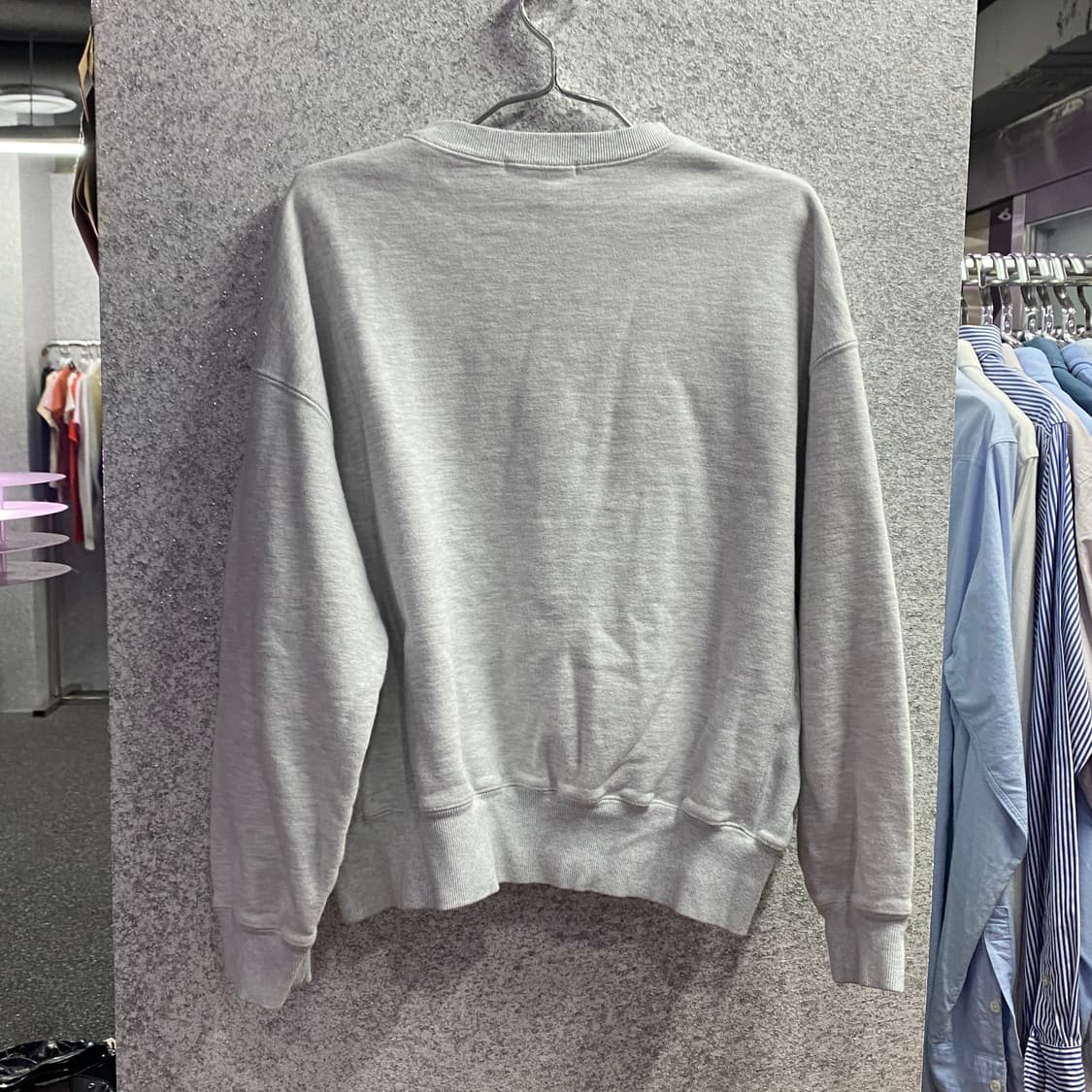 마르디 메크르디 빅로고 멜란지 스웻 B3274 상품이미지4