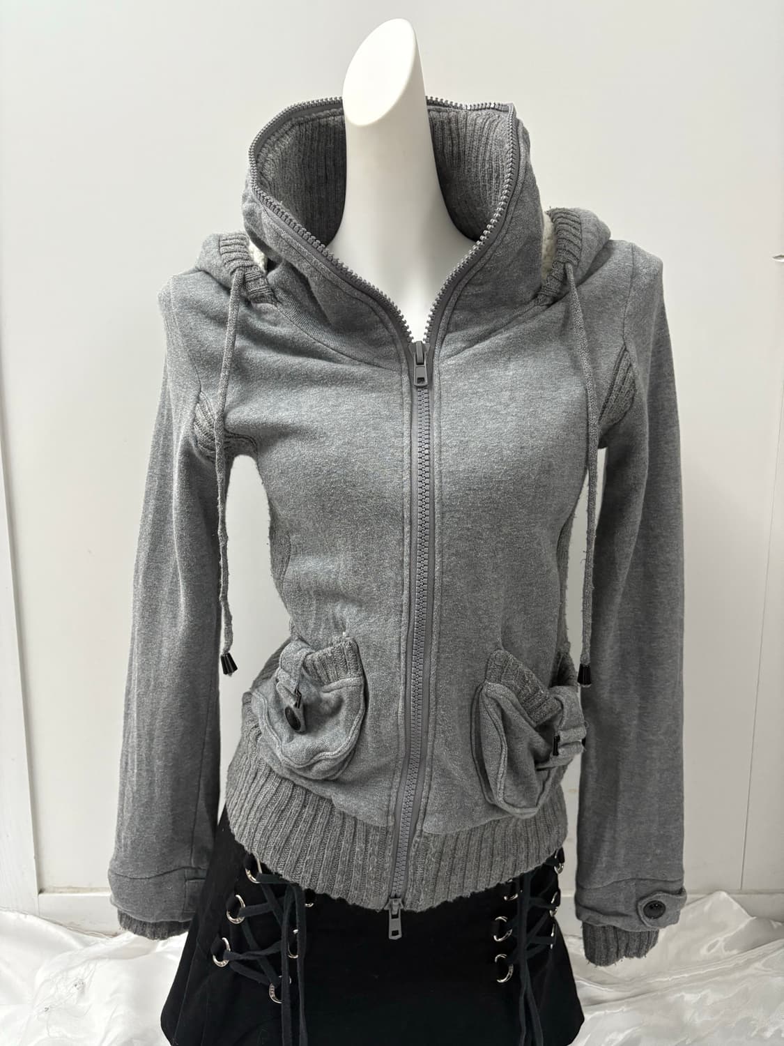 Y2K 투웨이 후드집업 상품이미지2