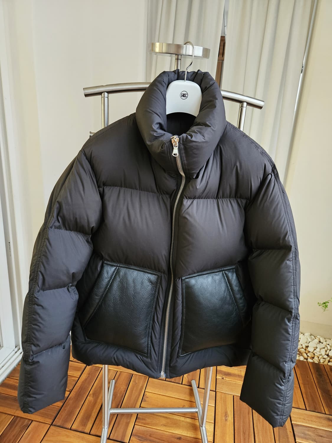 타임옴므 무스탕 포켓 다운 상품이미지1