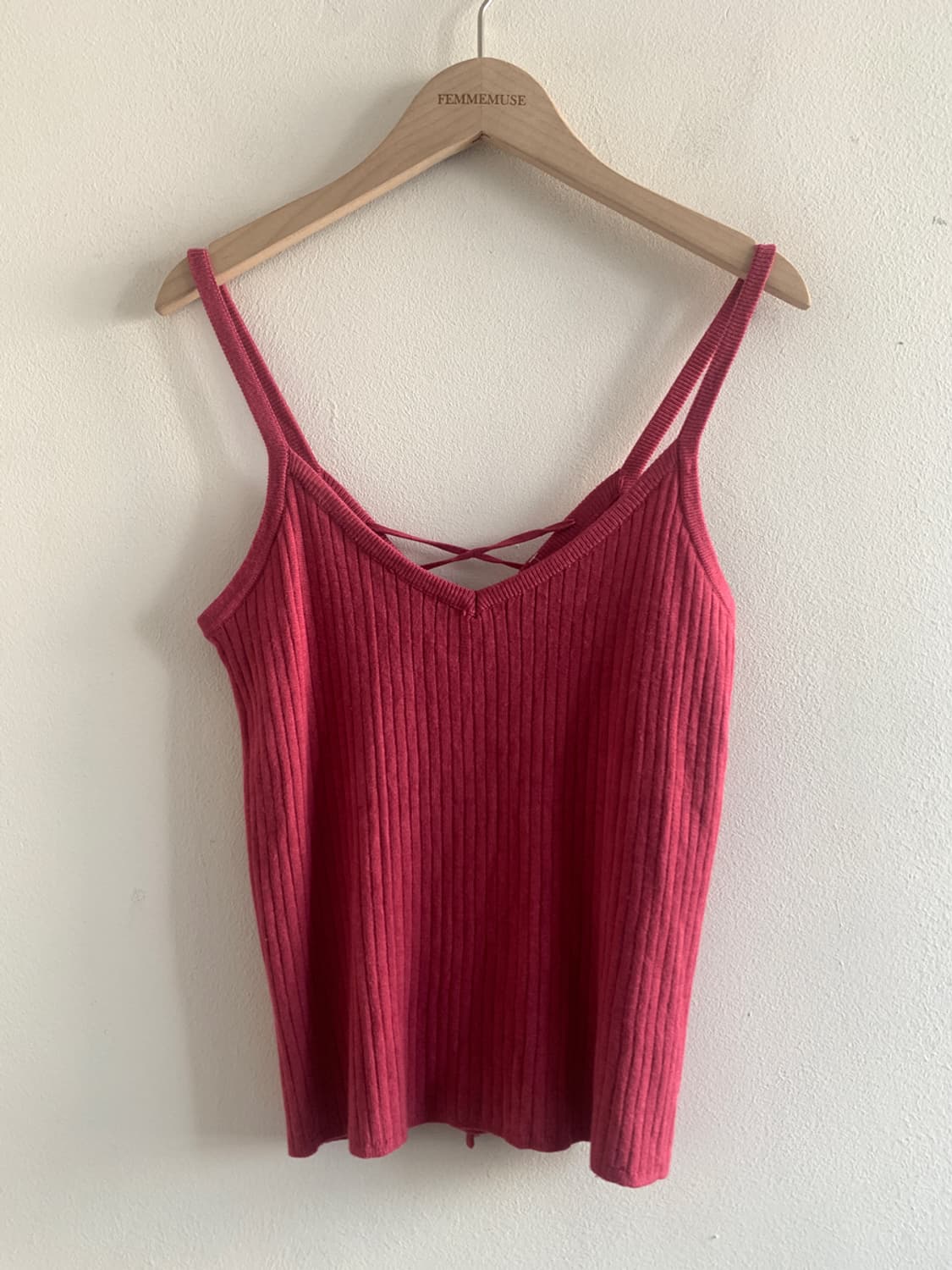 Back strap sleeveless top 상품이미지2