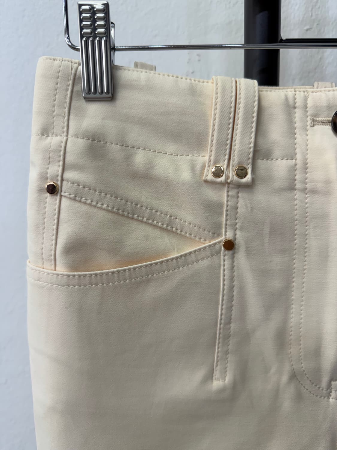 정품) 시스템 한섬 새제품급 여성 슬랙스 팬츠 64(26-27) 상품이미지4