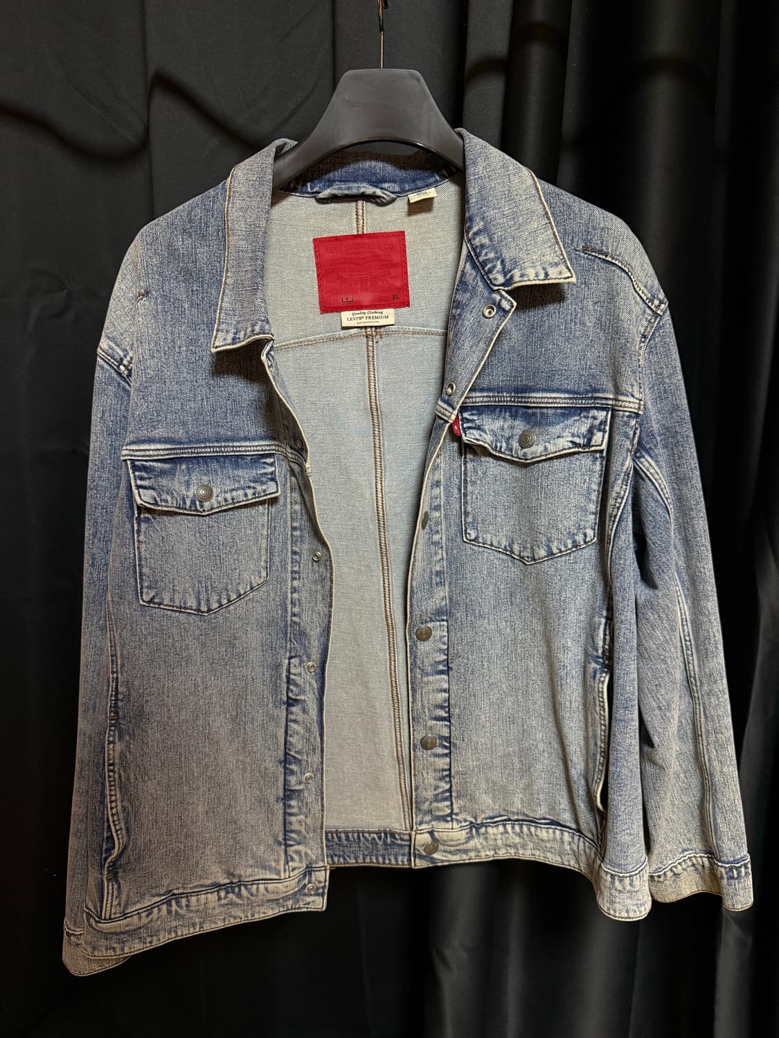 리바이스 LEJ 데님 트러커 자켓 XL 상품이미지3