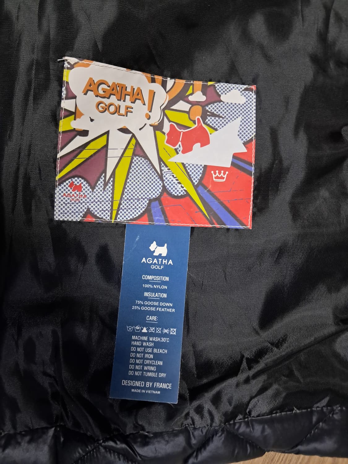 아가타 퀼팅 패딩조끼 105 상품이미지9