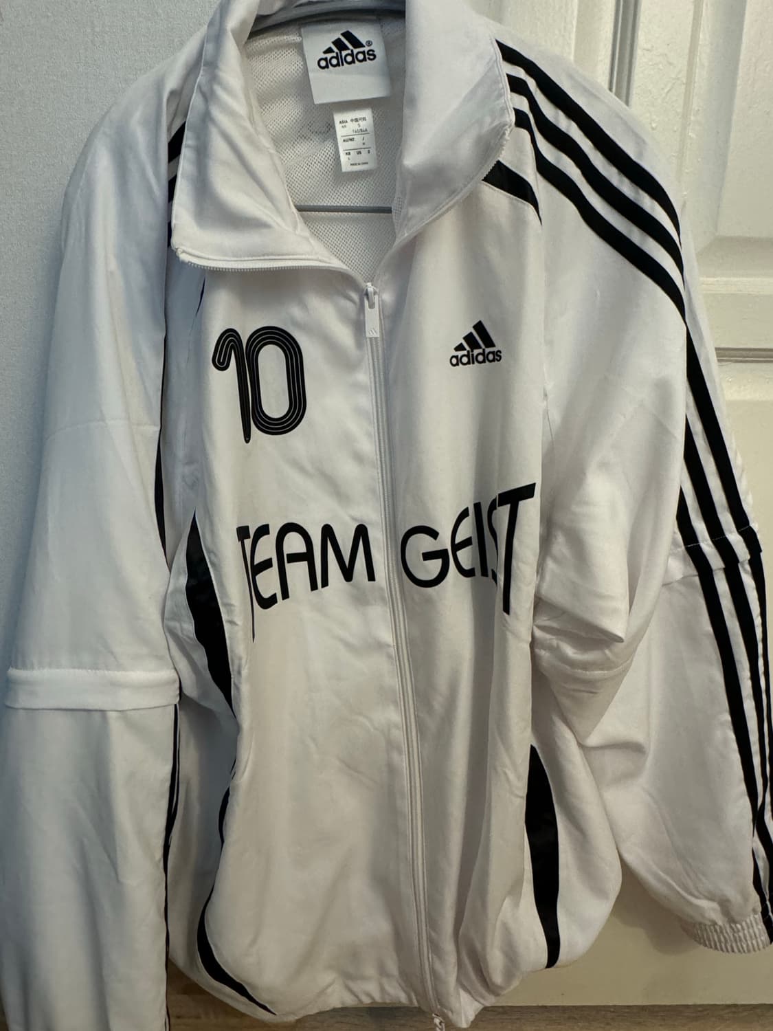 (W) Adidas OVZD Track Top White - KR Siz 상품이미지1