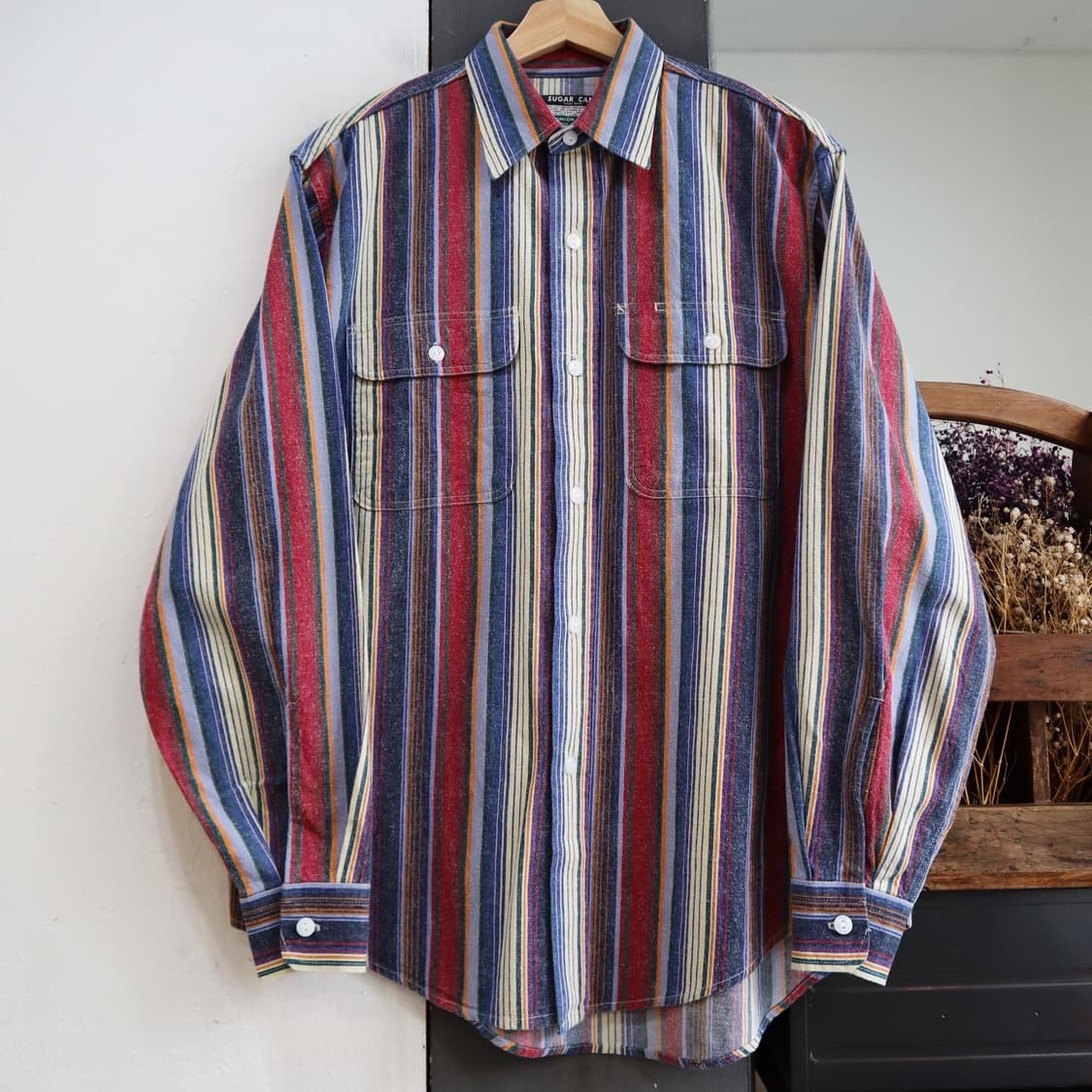 슈가케인 스트라이프 워크셔츠  상품이미지1