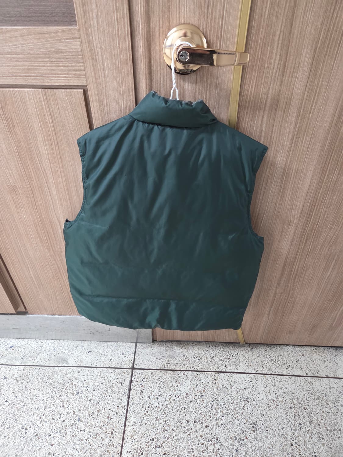 폴로 다크그린 오리 조끼 상품이미지2