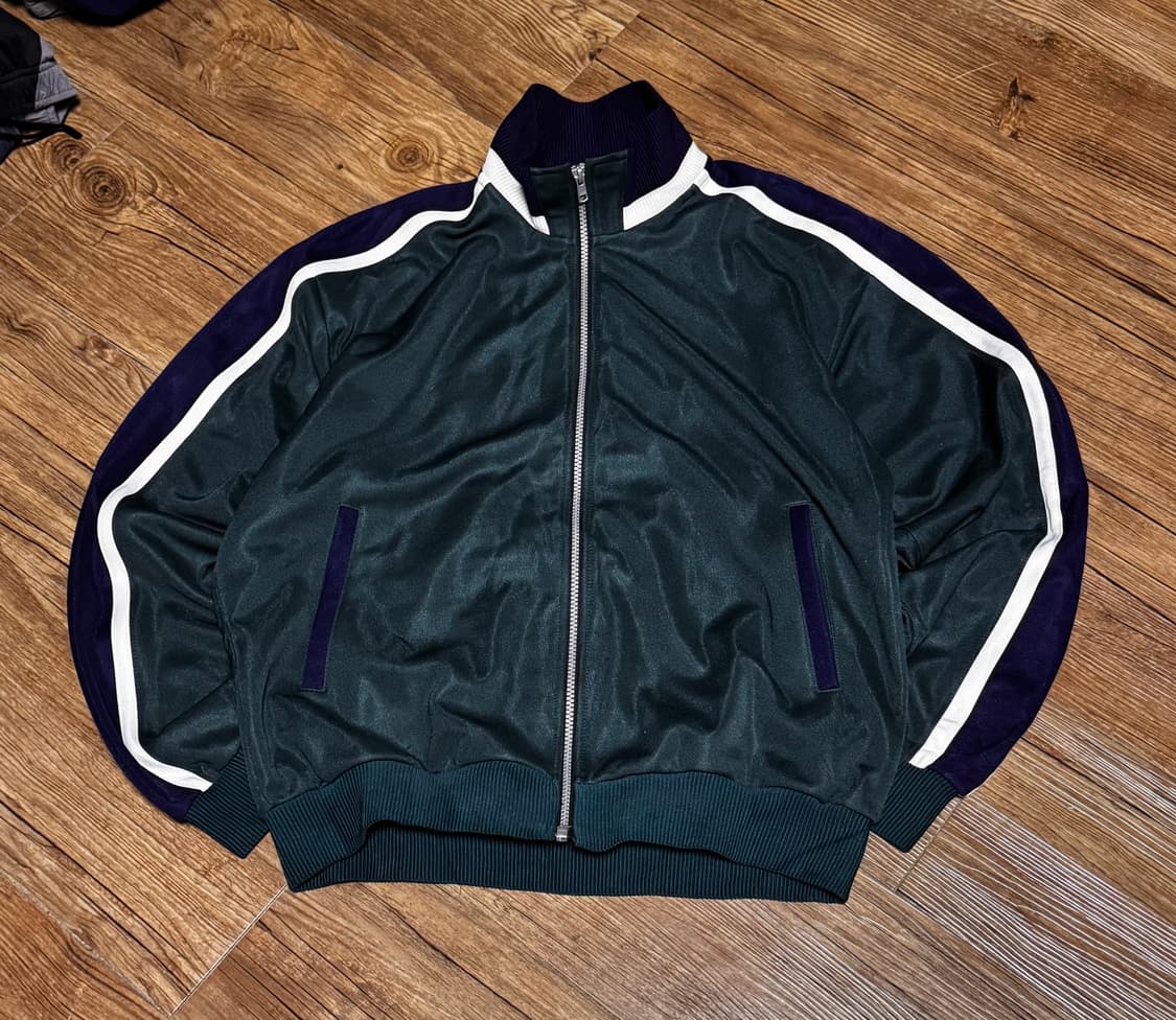 [XL] 미즈노 다크 그린 네이비 져지 자켓 상품이미지2