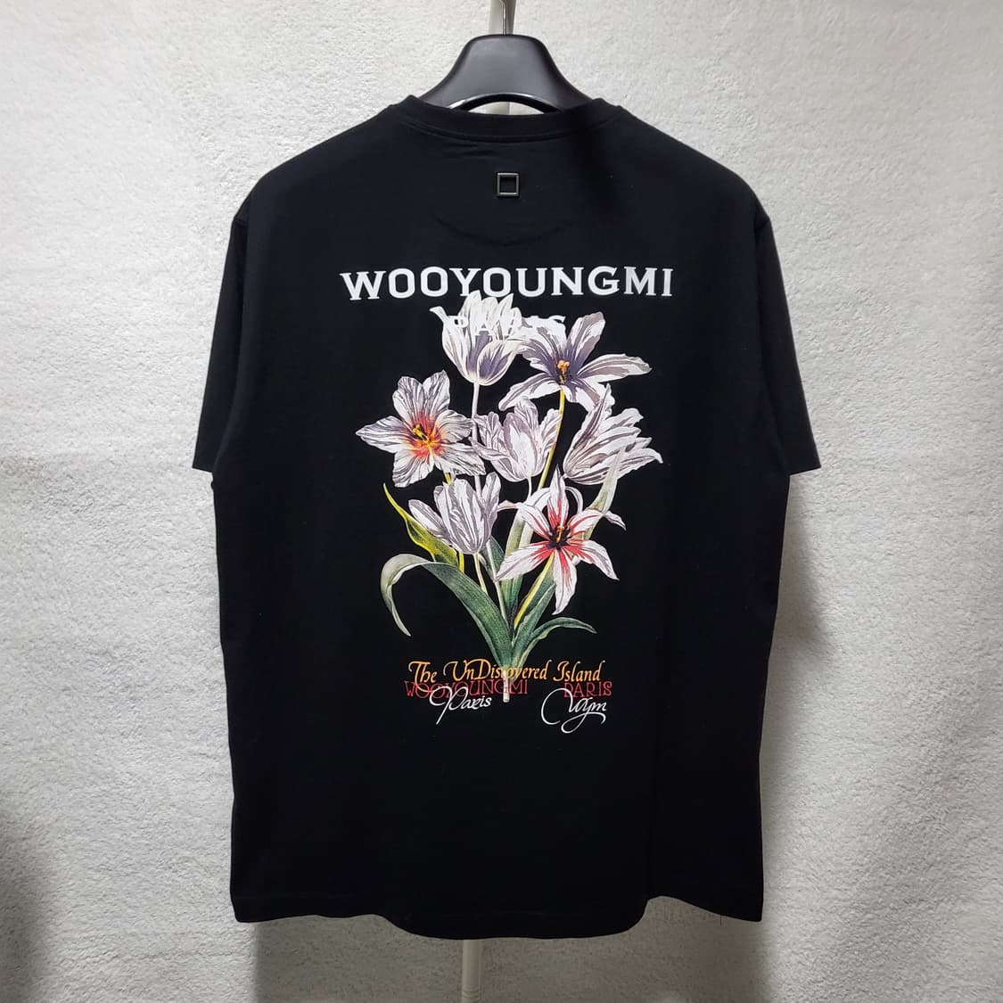 50 / 24SS 우영미 플라워 백로고 반팔티 상품이미지1