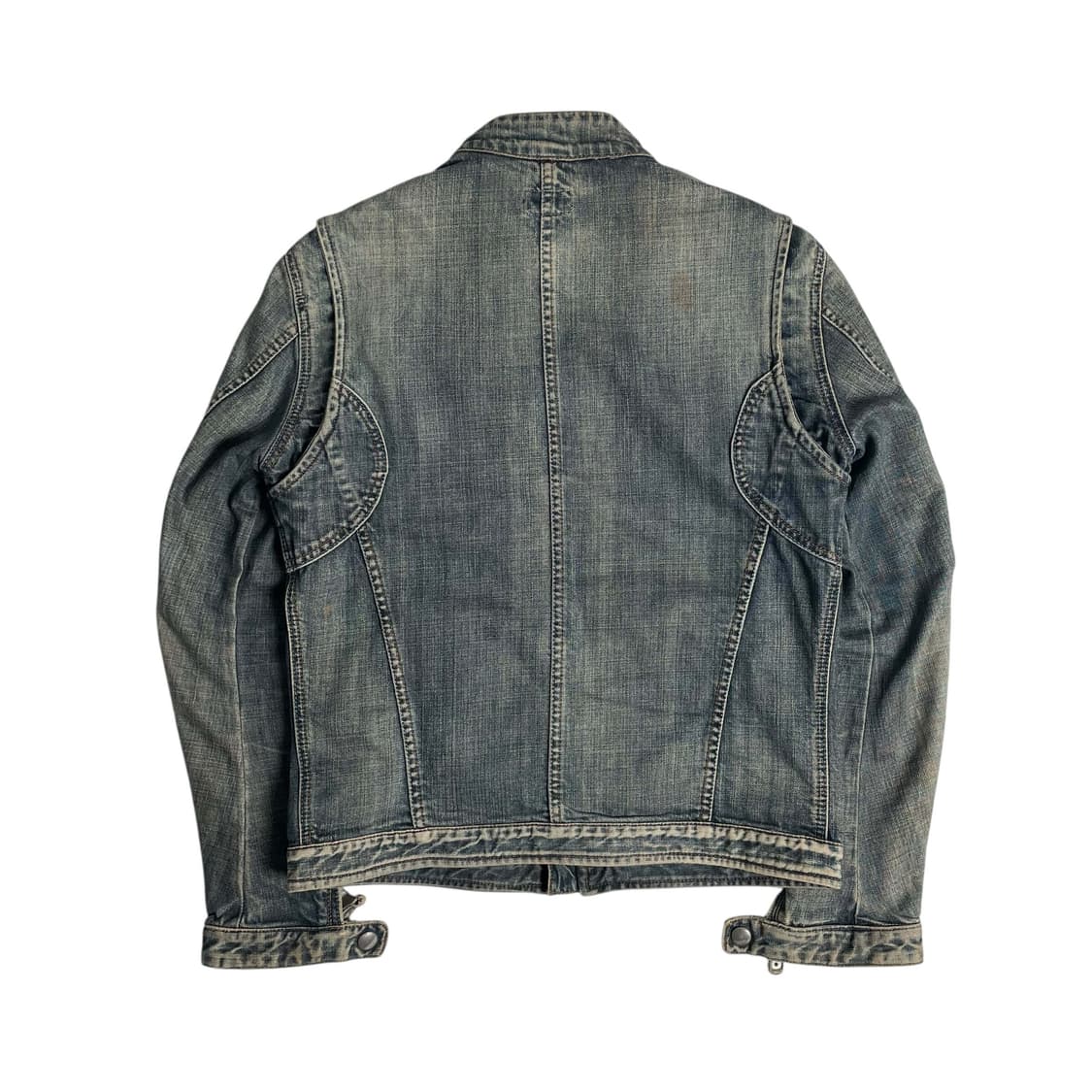 Energie 데님 싱글 라이더 집업 자켓 (italy)    상품이미지6