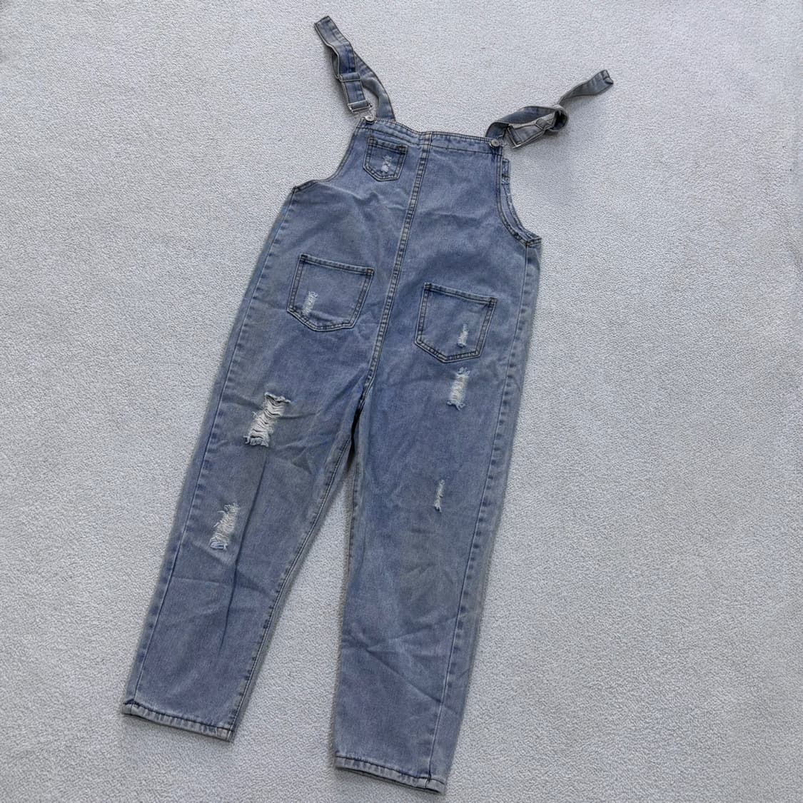 M 빈티지 여성 데님 멜빵 팬츠 0429E 상품이미지2