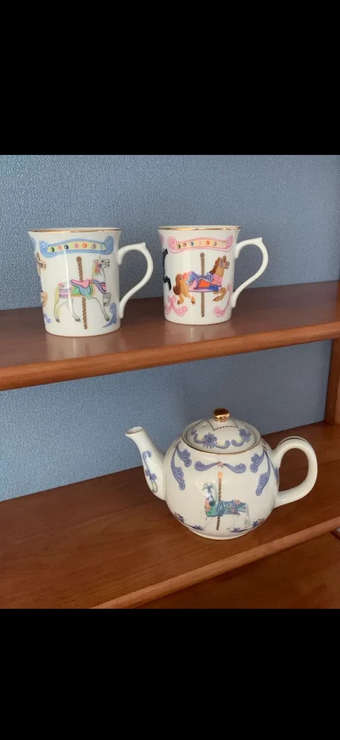 레녹스 회전목마 티팟  상품이미지1