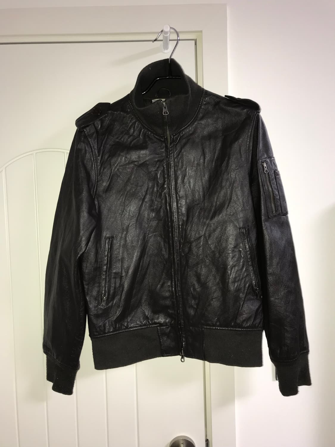 빈티지 브라운 레더자켓  상품이미지2