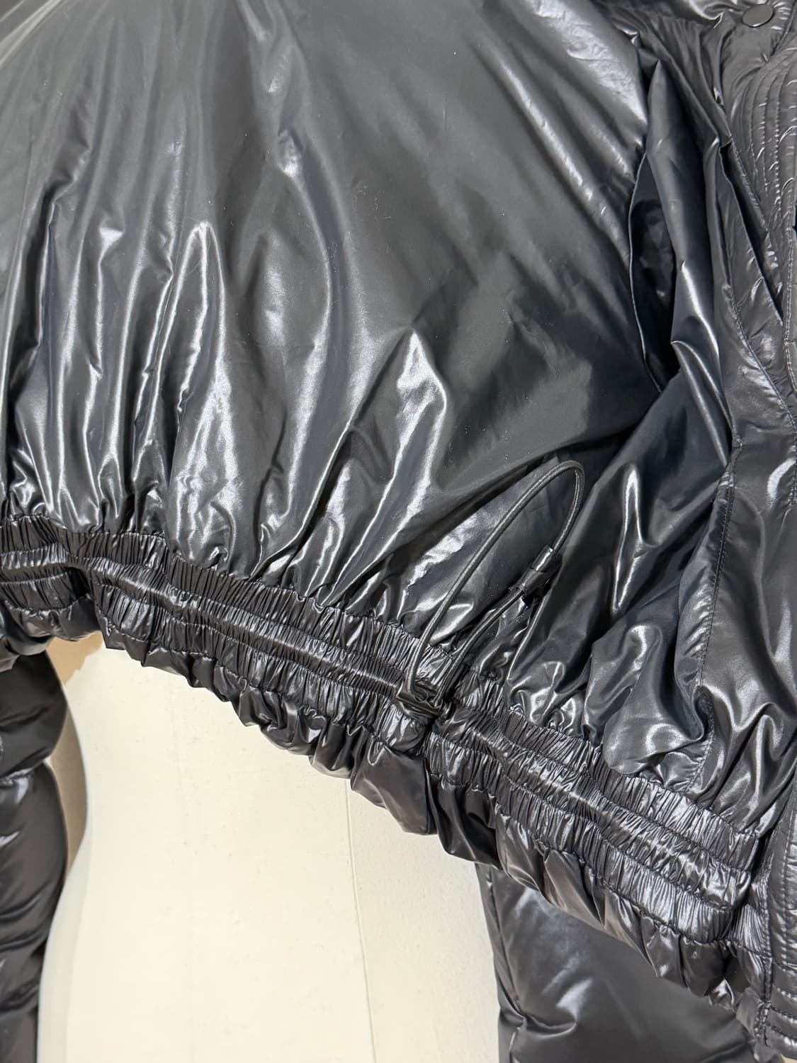 준지 여성 퀄티드 크롭 푸퍼 패딩 자켓 - 미착용 새상품 상품이미지7