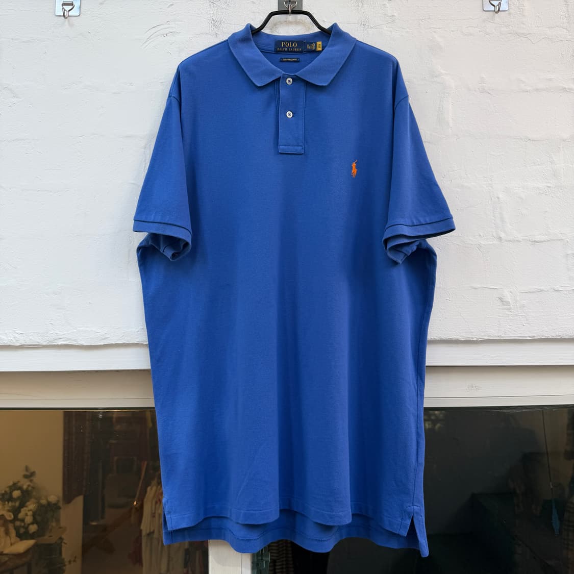 Polo by Ralph Lauren 커스텀 슬림핏 메시 피케셔츠 XL 상품이미지1