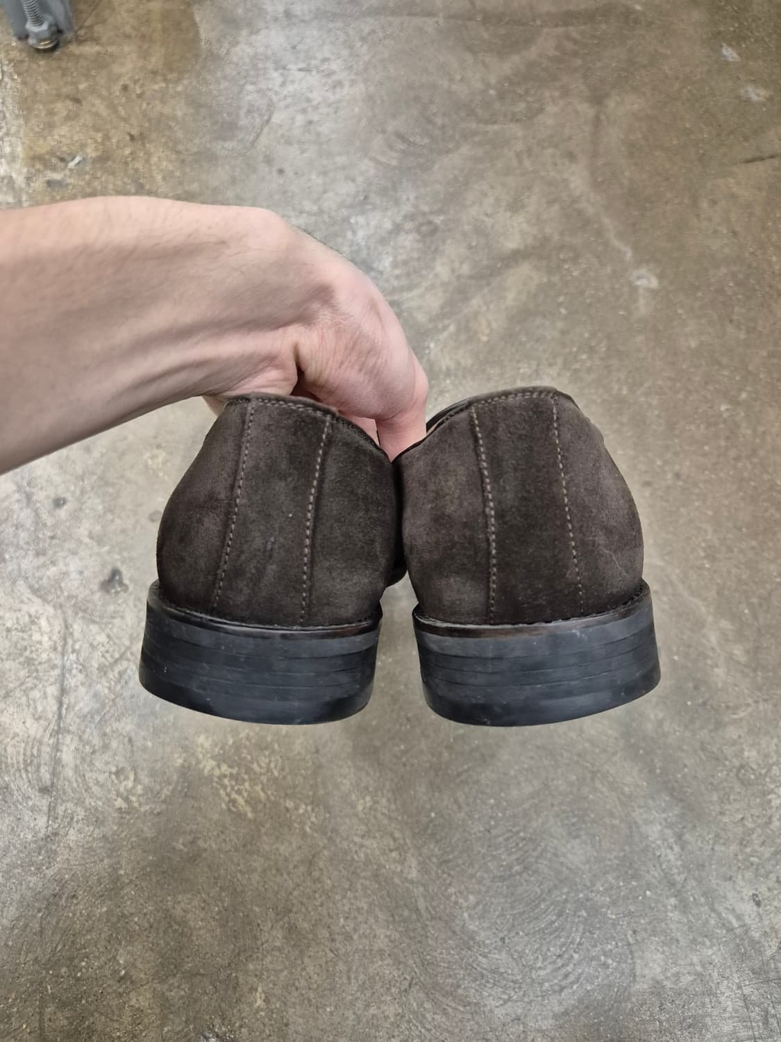 Joseph 117 스웨이드 로퍼 브라운 240 상품이미지4