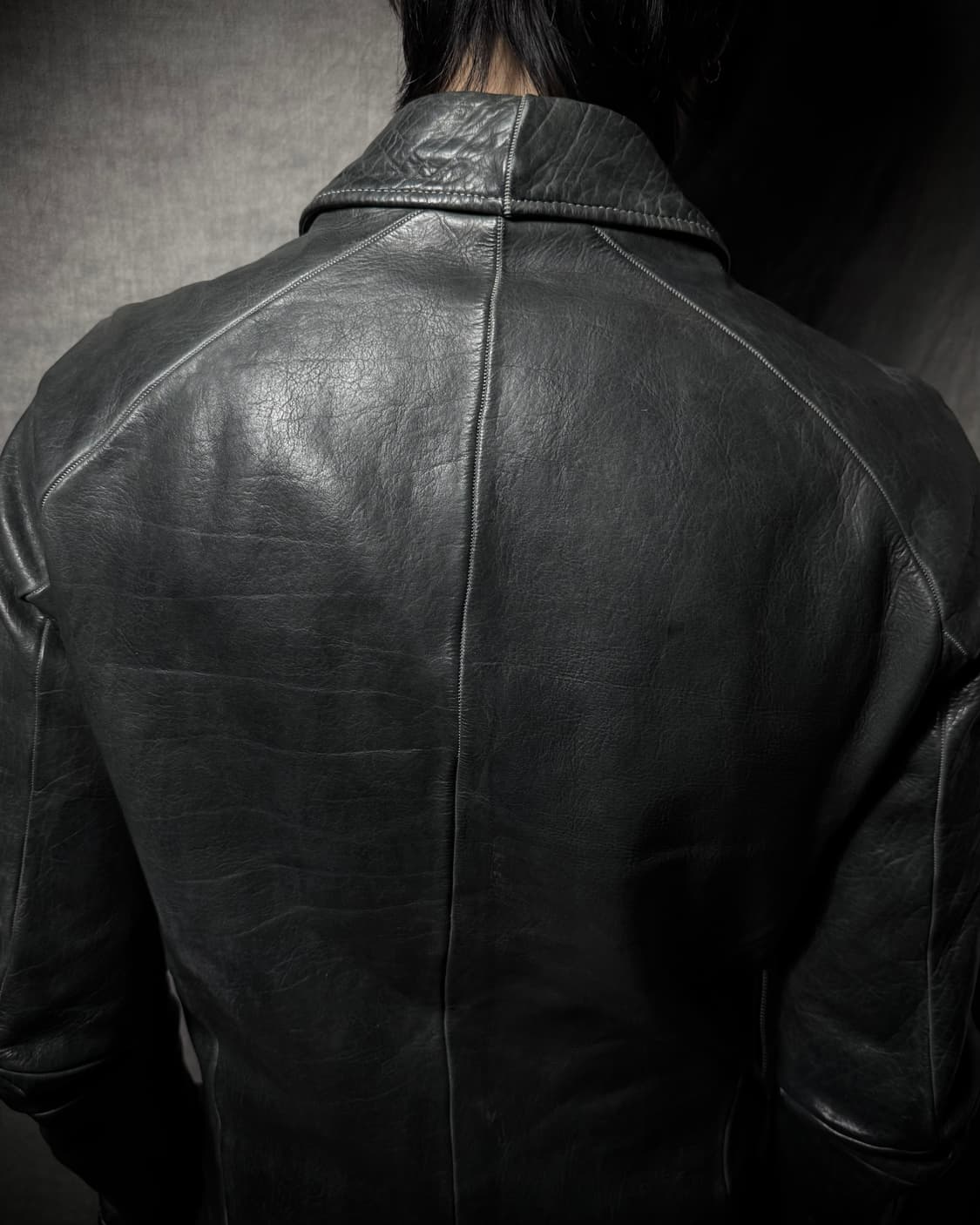 캐롤 크리스찬 포엘 스카스티치 레더 자켓 상품이미지3