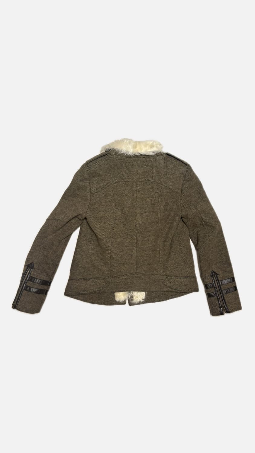 빈티지 브라운 무스탕 상품이미지2