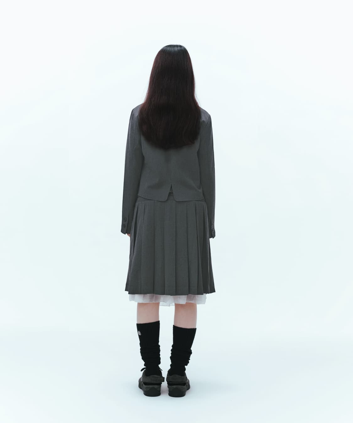 Coyseio 코이세이오 리본 자켓 & 스커트 셋업 (사이즈 1) 상품이미지2