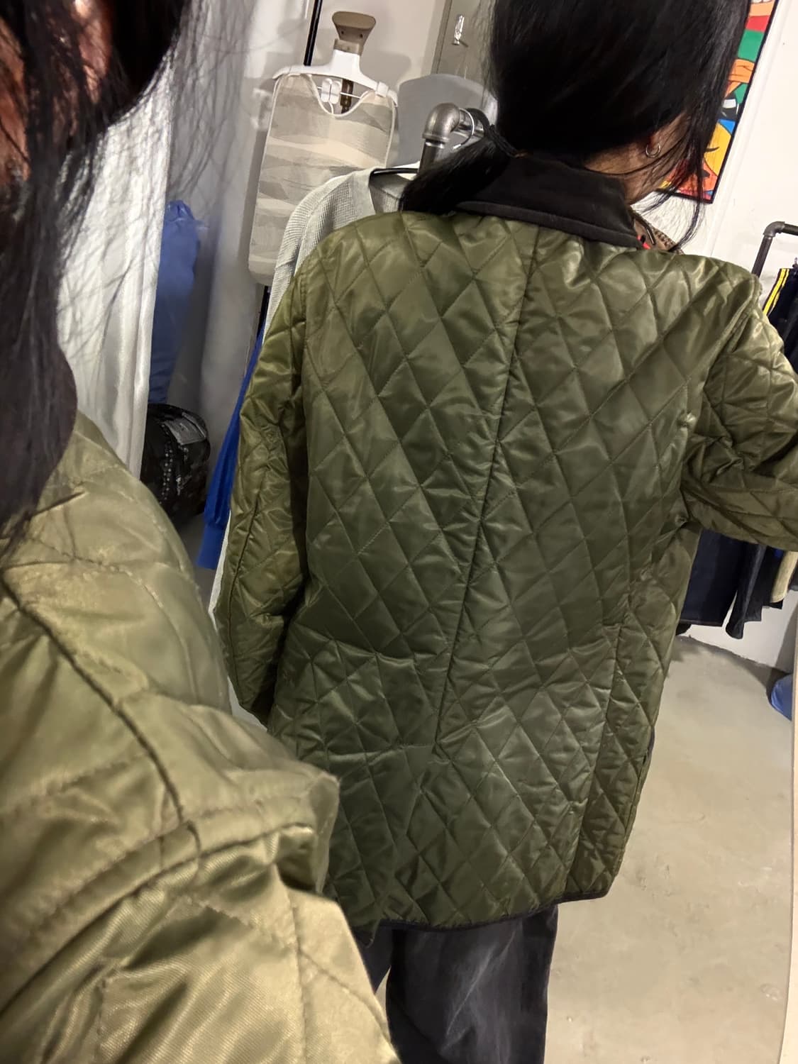 일제 빈티지 퀼팅자켓  상품이미지4