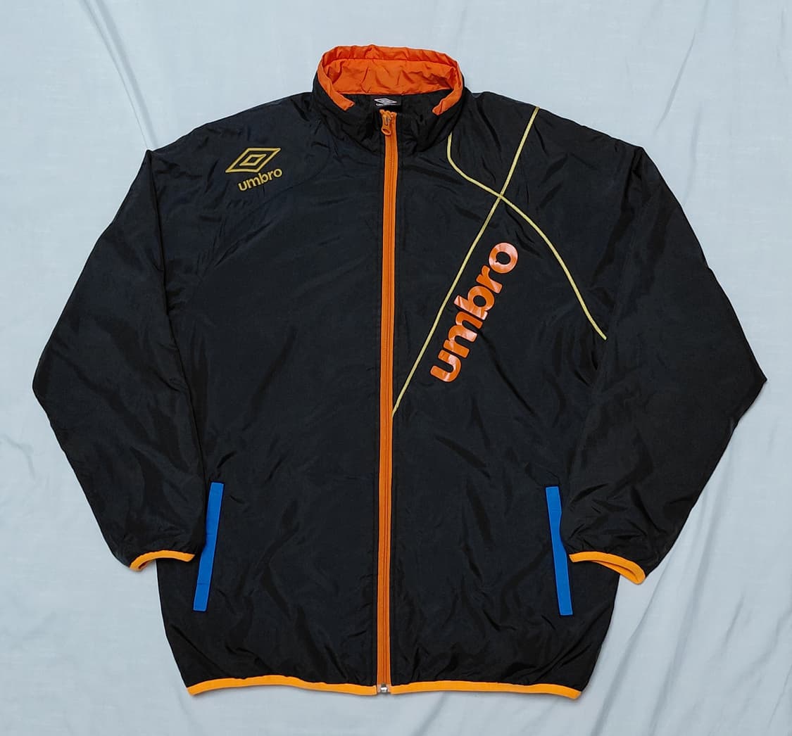 [S/160] 엄브로 데상트 사선 로고 윈드브레이커 상품이미지1