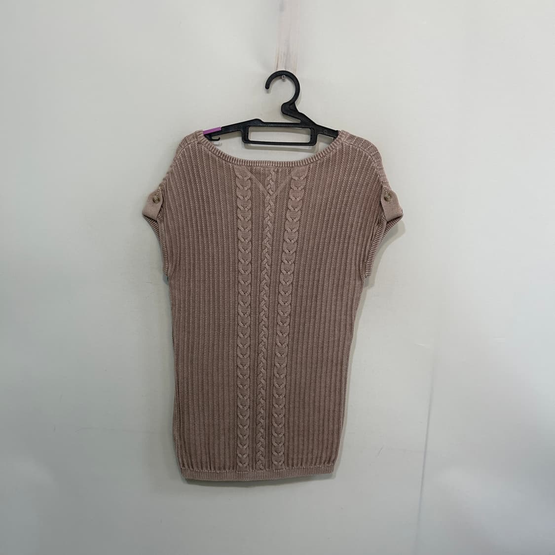 타미힐피거 케이블 니트 조끼 S  새상품 상품이미지3