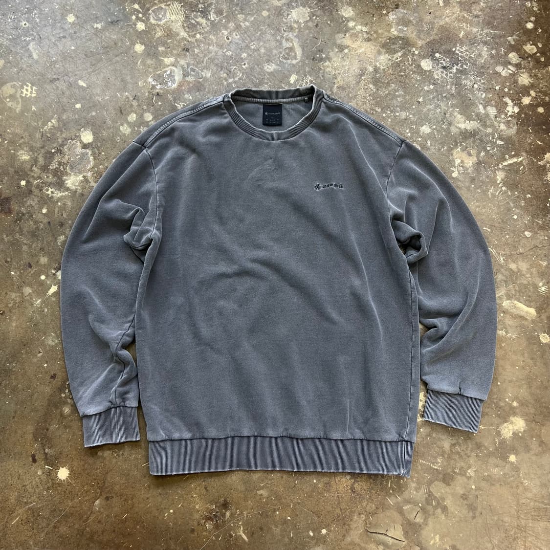 95) 스노우피크 워싱 맨투맨 티셔츠 맨투맨티 스웻셔츠 상품이미지1